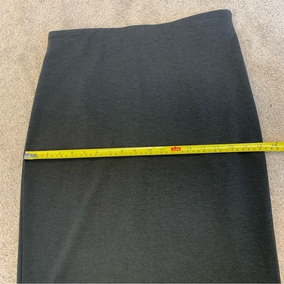 PHILOSOPHY dark charcoal gray stretchy pencil skirt Sz 10 - Picture 10 of 11